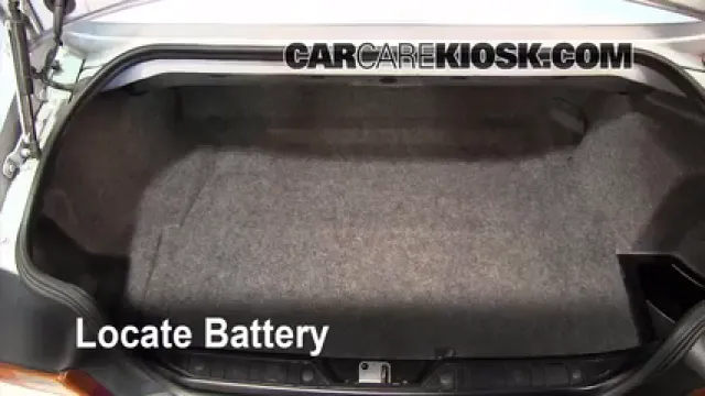 1997 BMW Z3 Roadster 2.8L 6 Cyl. Batterie Changement